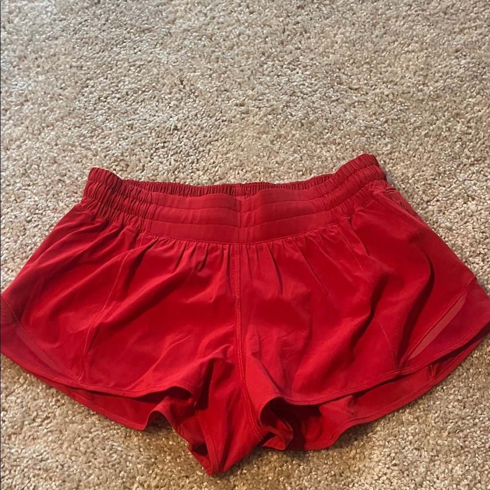 lululemon athletica Red Hotty Hot, High Rise